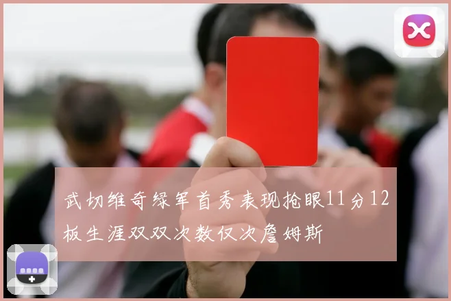 武切维奇绿军首秀表现抢眼11分12板生涯双双次数仅次詹姆斯